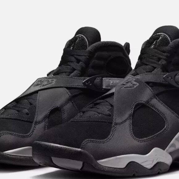 Air Jordan 8 “Winterized Black” Sneakers - Size 11.5M "FAST SHIPPING" - Picture 2 of 9